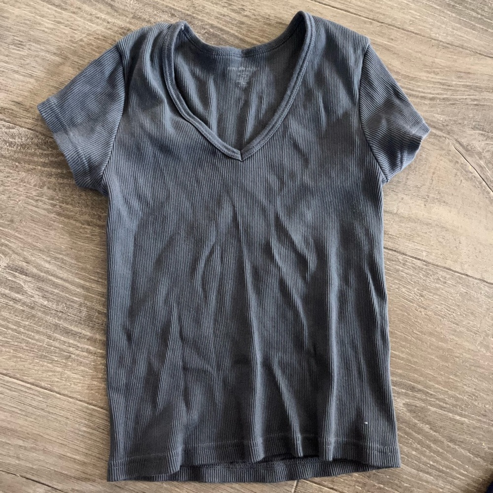 Brandy Melville V- Neck Tee
